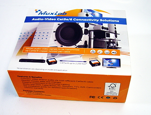 2 Pack #500039-2PK Muxlab Stereo Hi-Fi//Video Balun